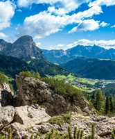 Val Badia Dolomites Alto Adige Italy